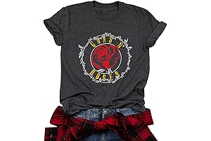 Trendy Rock Tees for Women - Express Your Inner Rockstar