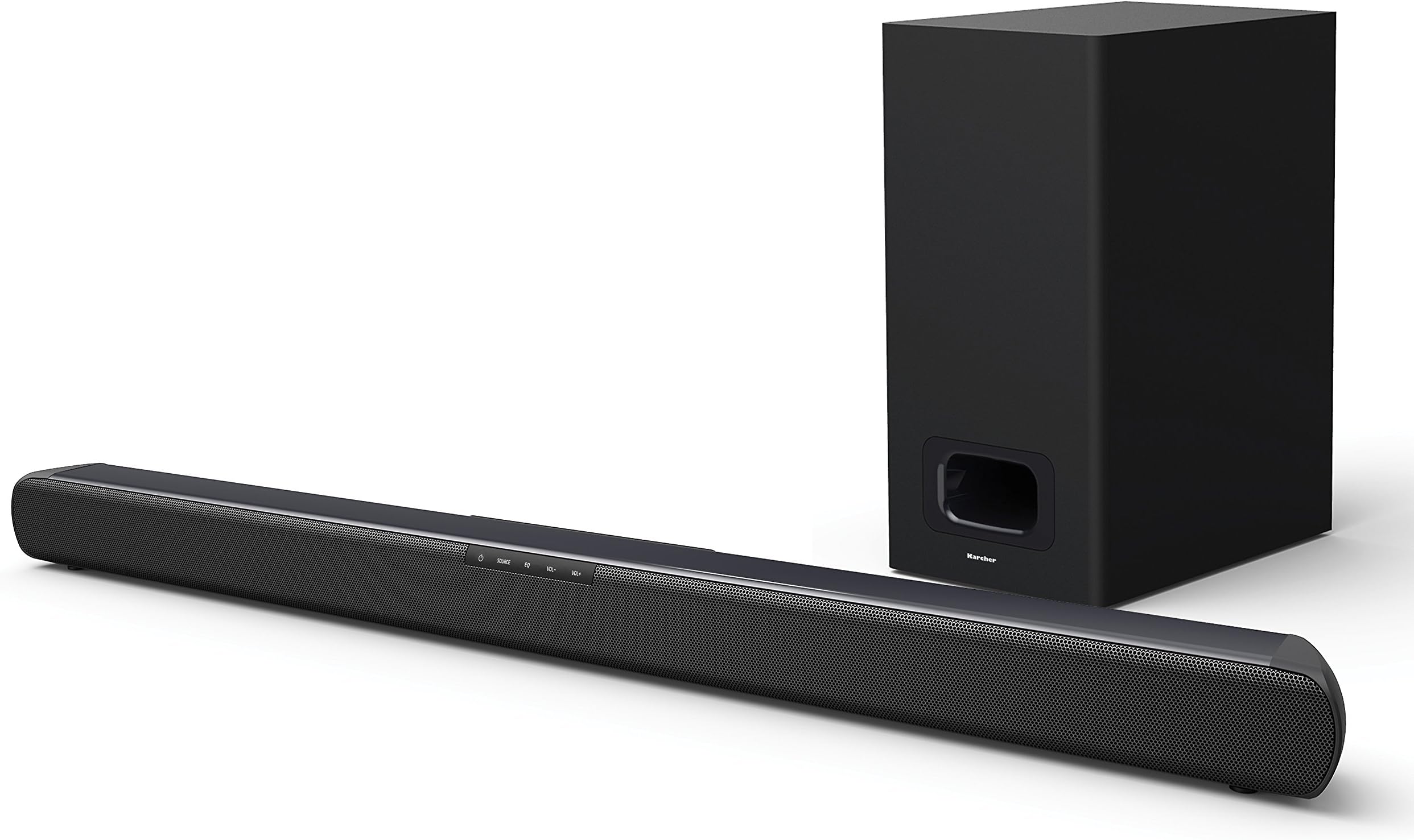 Karcher SB 800S Soundbar für TV Geräte, TV Soundbar mit Subwoofer