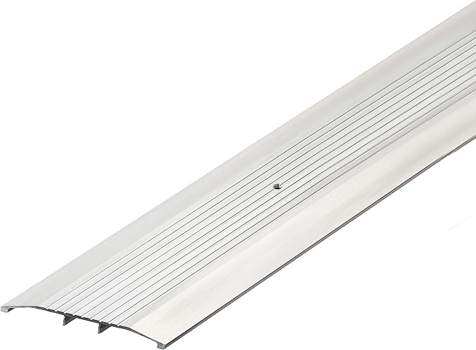 6" Wide x 1/2" High Heavy Duty Fluted Aluminum Threshold (6 FT ...