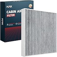 Vista 9 de KAX CF12152 - Filtro de aire de cabina con carbón activado, repuesto para Ford Mustang GT/EcoBoost/V6/Shelby GT350/Bullitt 2015-2024, filtro de aire
