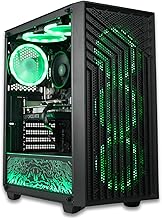 XUM Spartan Prebuilt Gaming PC: AMD Ryzen 5 5500, Nvidia GeForce RTX 5060 8GB, 32GB DDR4 RAM, 512GB NVMe SSD, 1TB HDD, 700W PSU 80+ Bronze, aRGB, WiFi, Windows 11 Home, VR Ready, Black Case