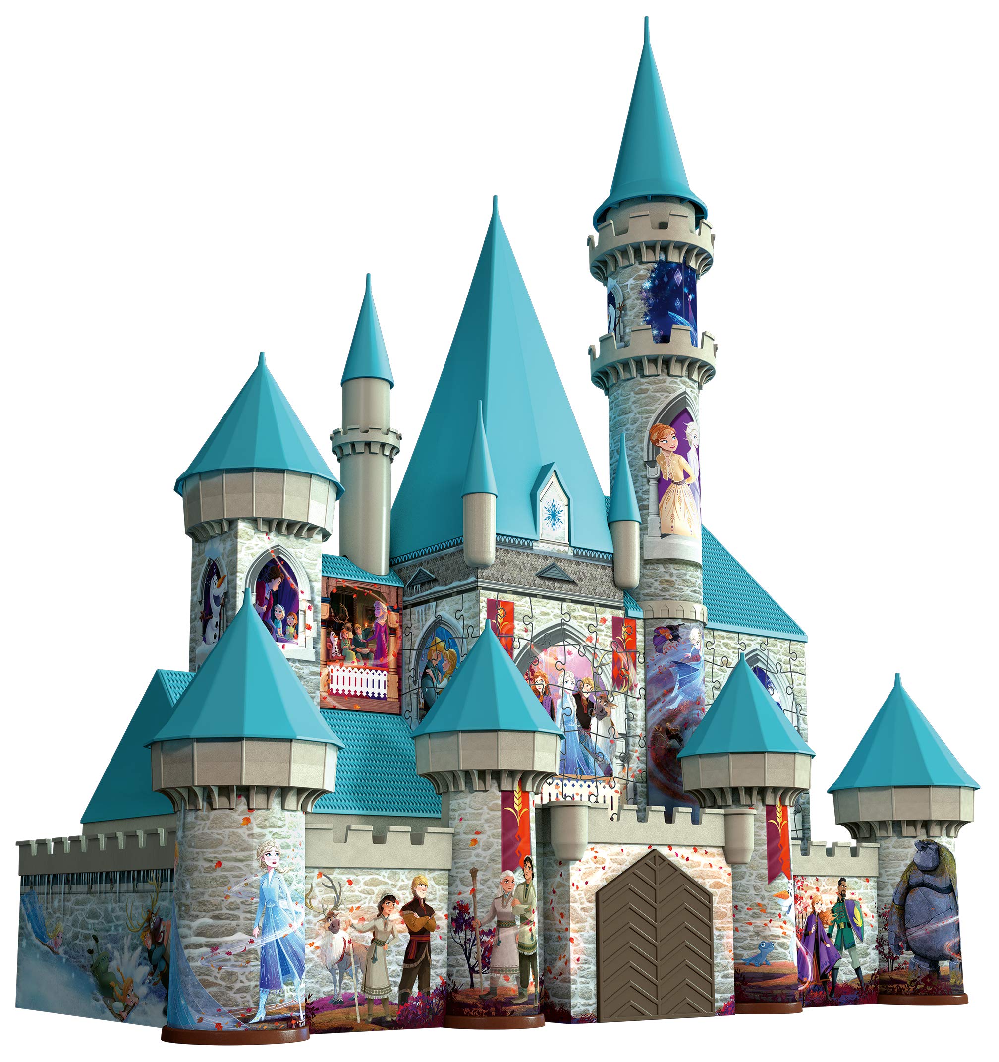 Disney Frozen 2: Schloss: Erleben Sie Puzzeln in der 3. Dimension