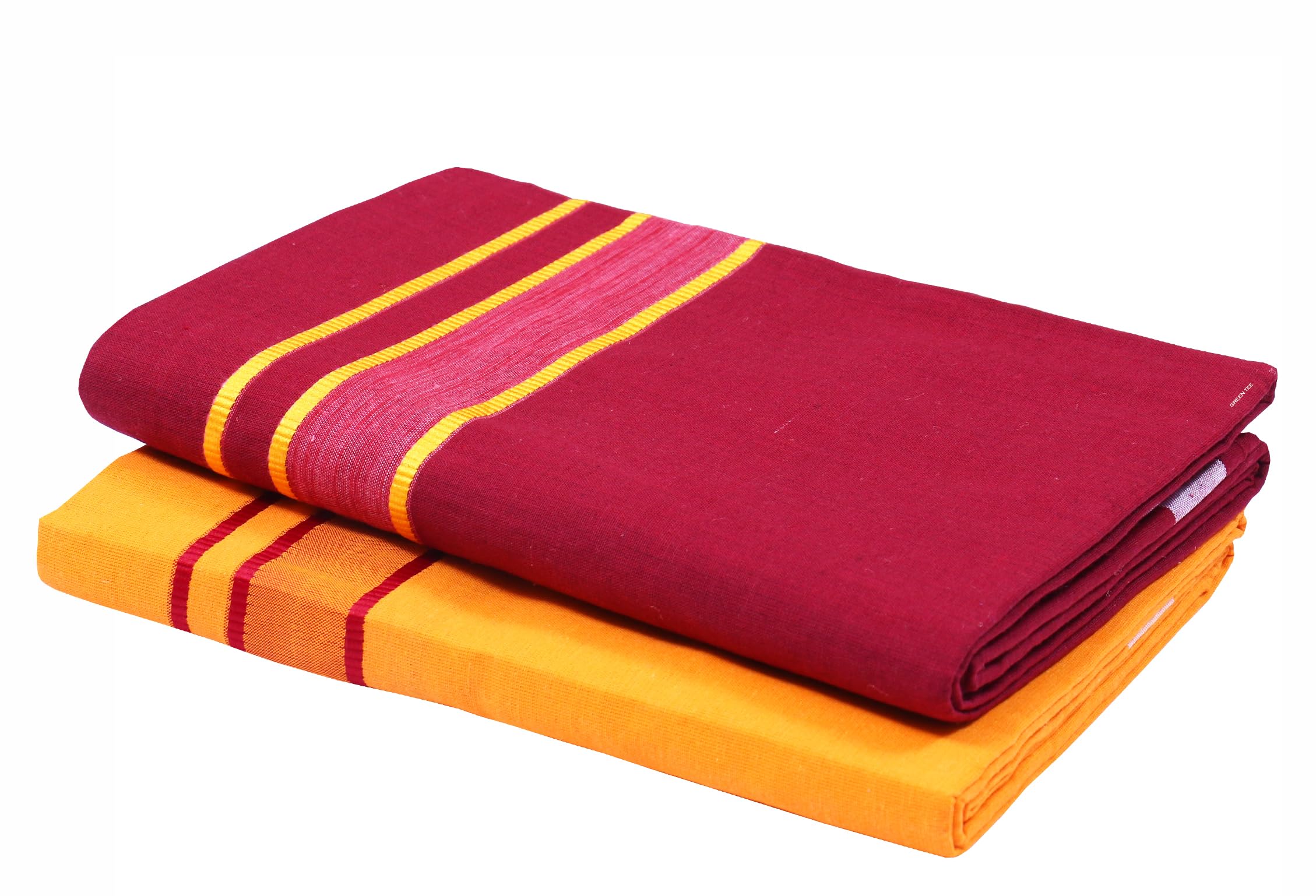 green tee Color Dhoti - Pack of 2-picture-25