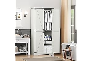 INTERGREAT 72" Tall Armoire Cabinet: The Ultimate Storage Solution