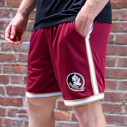 Miniatura 5 de Ultra Game NCAA Mens NCAA Official Slam Active Basketball Training Shorts