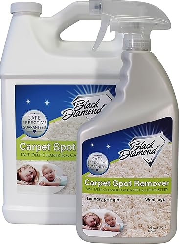 Black Diamond Stoneworks Limpiador de alfombras y tapicerías este spray removedor de manchas y manchas de acción rápida también funciona muy bien en