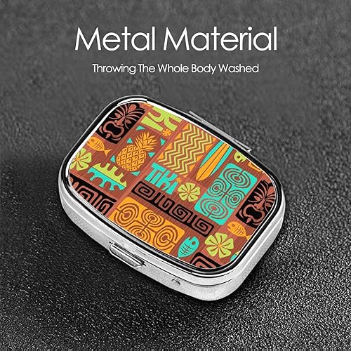 Miniatura 5 de Pastillero pequeño para bolso y bolsillo, lindo organizador semanal de píldoras, organizador de pastillas, contenedor de píldoras de 2