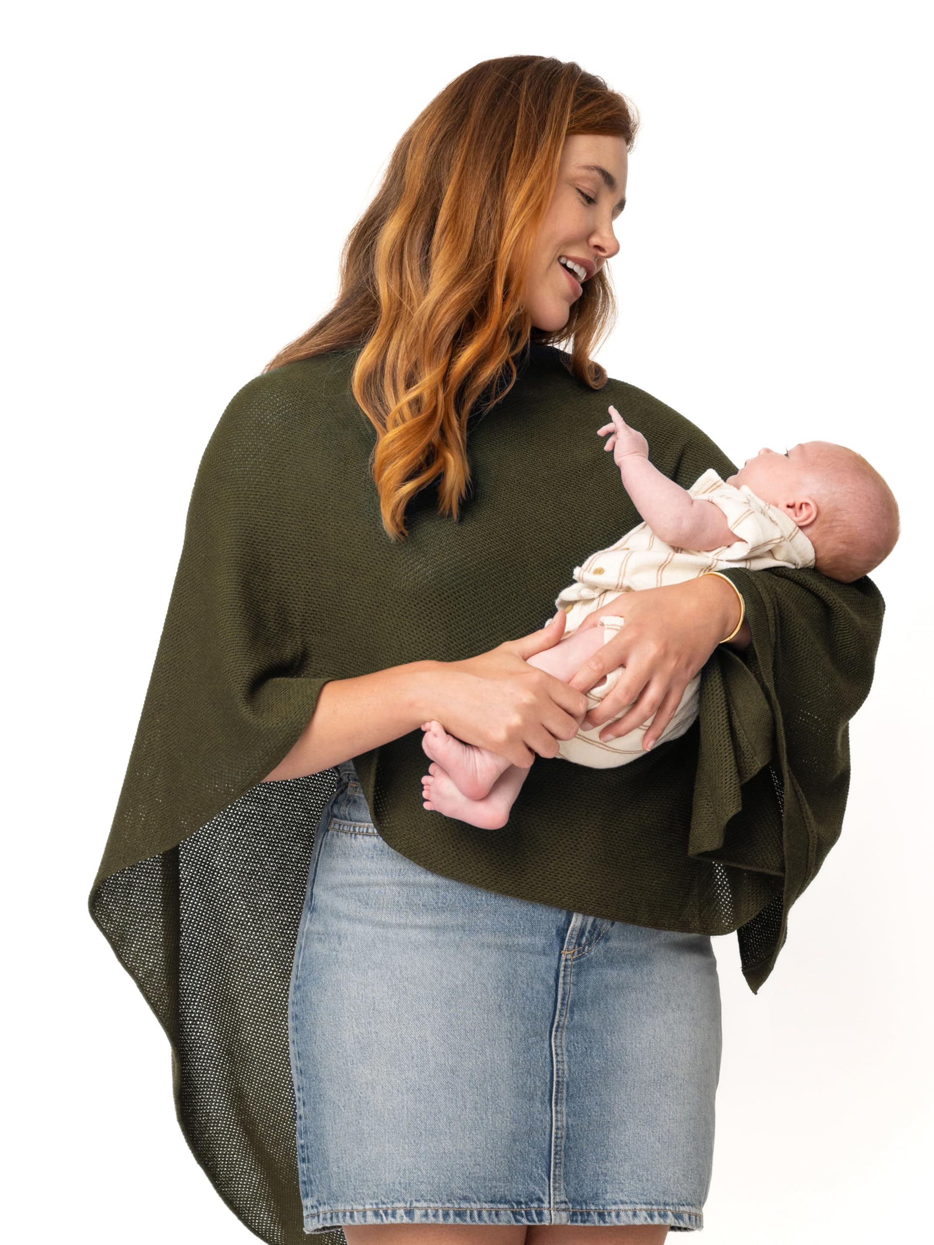 We are Amma | The Cocoon™ - Newborn Essentials Must Haves: Nursing Cover for Breast Feeding Essentials | Nursing Sweater Used as Breastfeeding Cover (