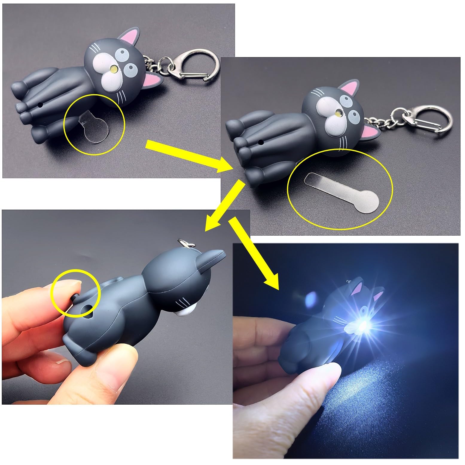 Portachiavi LED A Forma Di Pappagallo – Con Richiamo Realistico E Luce, Colorato E Portatile, Per Chiavi E Borse, Regalo Originale