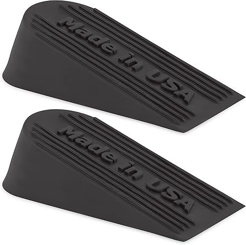 Tope de puerta grande de goma fabricado en Estados Unidos  Cuña de tope de puerta para alfombras, azulejos, suelo de concreto  Topes de puerta para disponible en Yaxa Peru