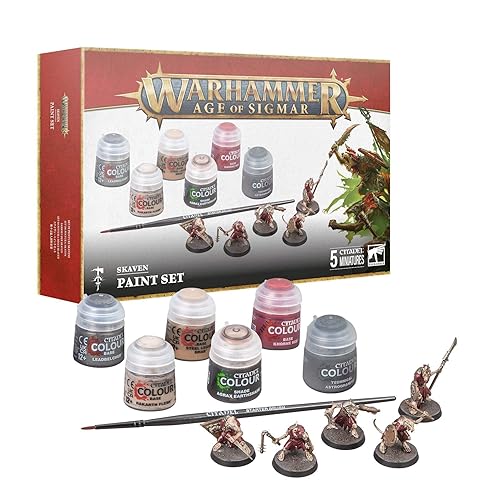 Games Workshop - Warhammer - Age of Sigmar - Skaven + Paint Set (2024 3rd Edition)