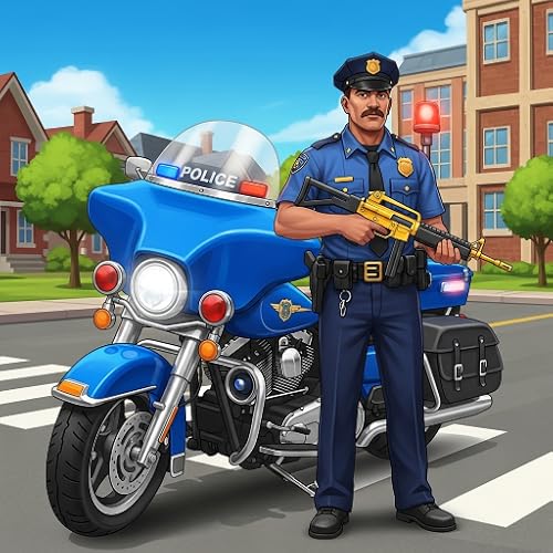BlueLine Heroes: Urban Force 3D - Police Car Chase Cop Simulator - Robber Crime City Driving Games