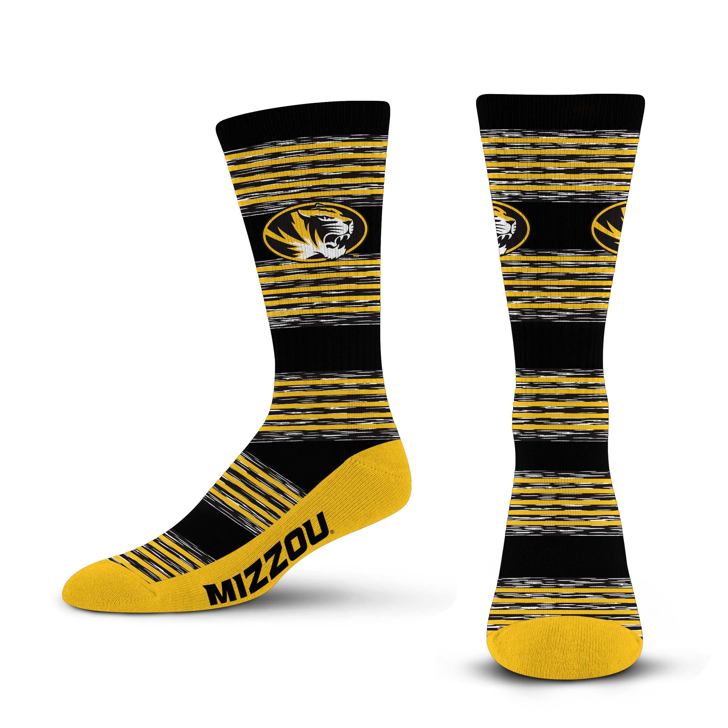 For Bare FeetMen's RMC Multi Stripe Crew Sock NCAA