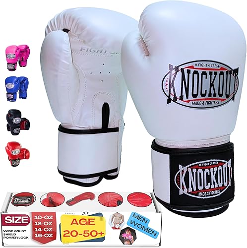Miniatura 1 de Guantes de boxeo de gel para hombres y mujeres, Muay Thai MMA Kickboxing Home Gym Training, guantes de repuesto con palma ventilada premium
