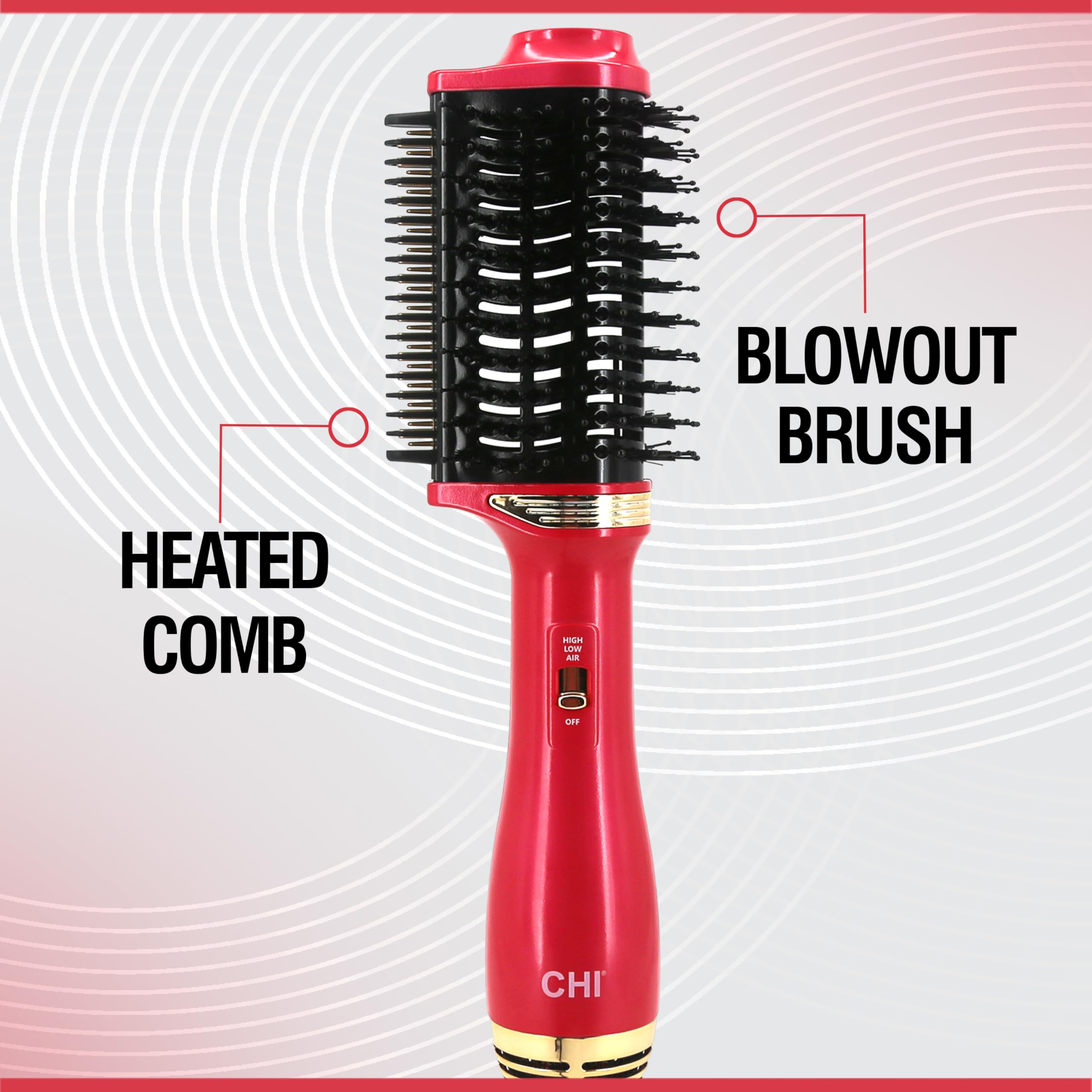 Chi 2 in 1 hair tool Amazon.com : CHI Volume Styler, Blowout Brush for Amplified  main image 4