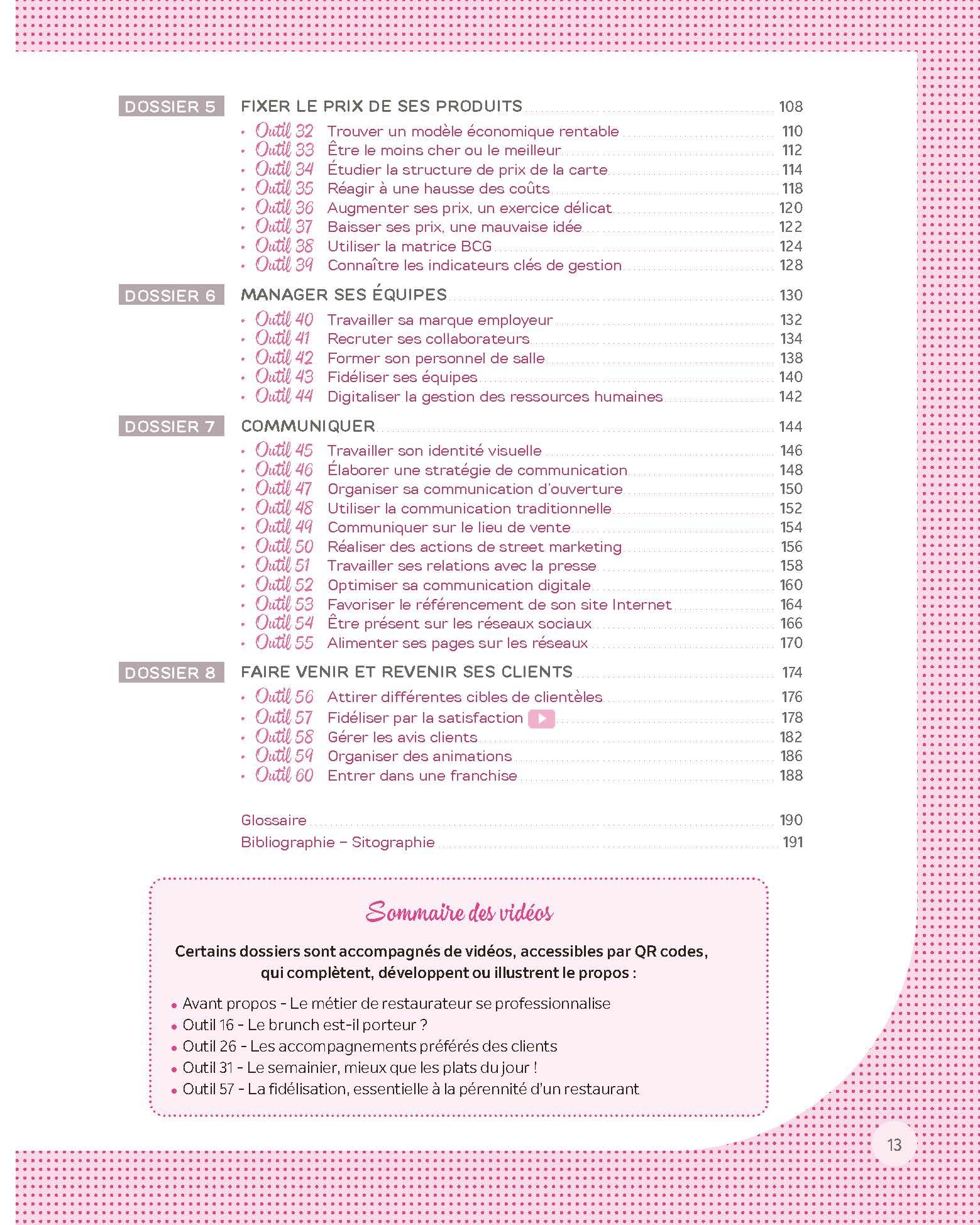 La boîte à outils pour ouvrir un restaurant et le faire prospérer: 60 outils clés en main