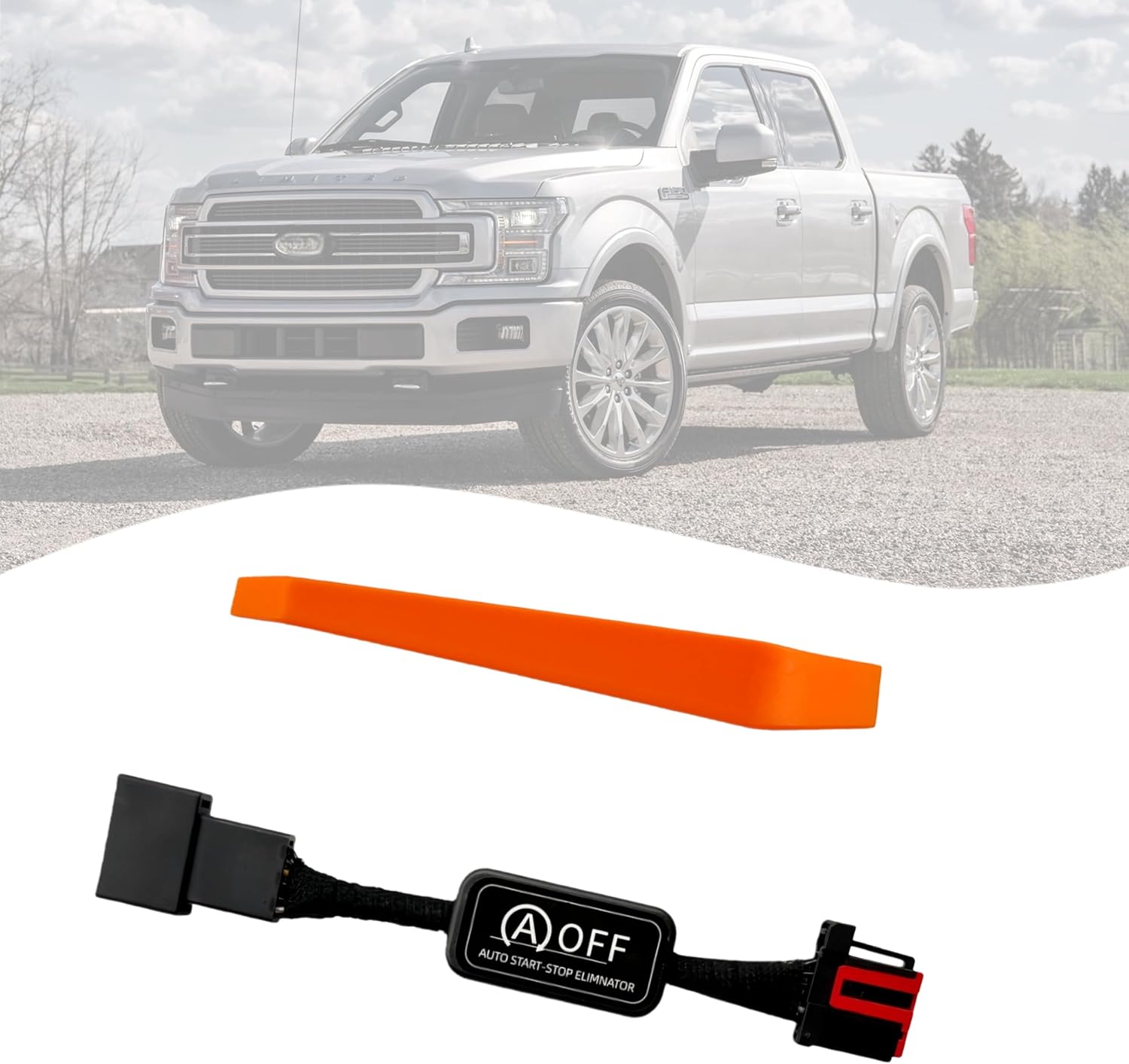 Auto Start Stop Eliminator/Delete/Disabler/Disable/Canceller Compatible with Ford F150 2021 2022 2023 2024 2025