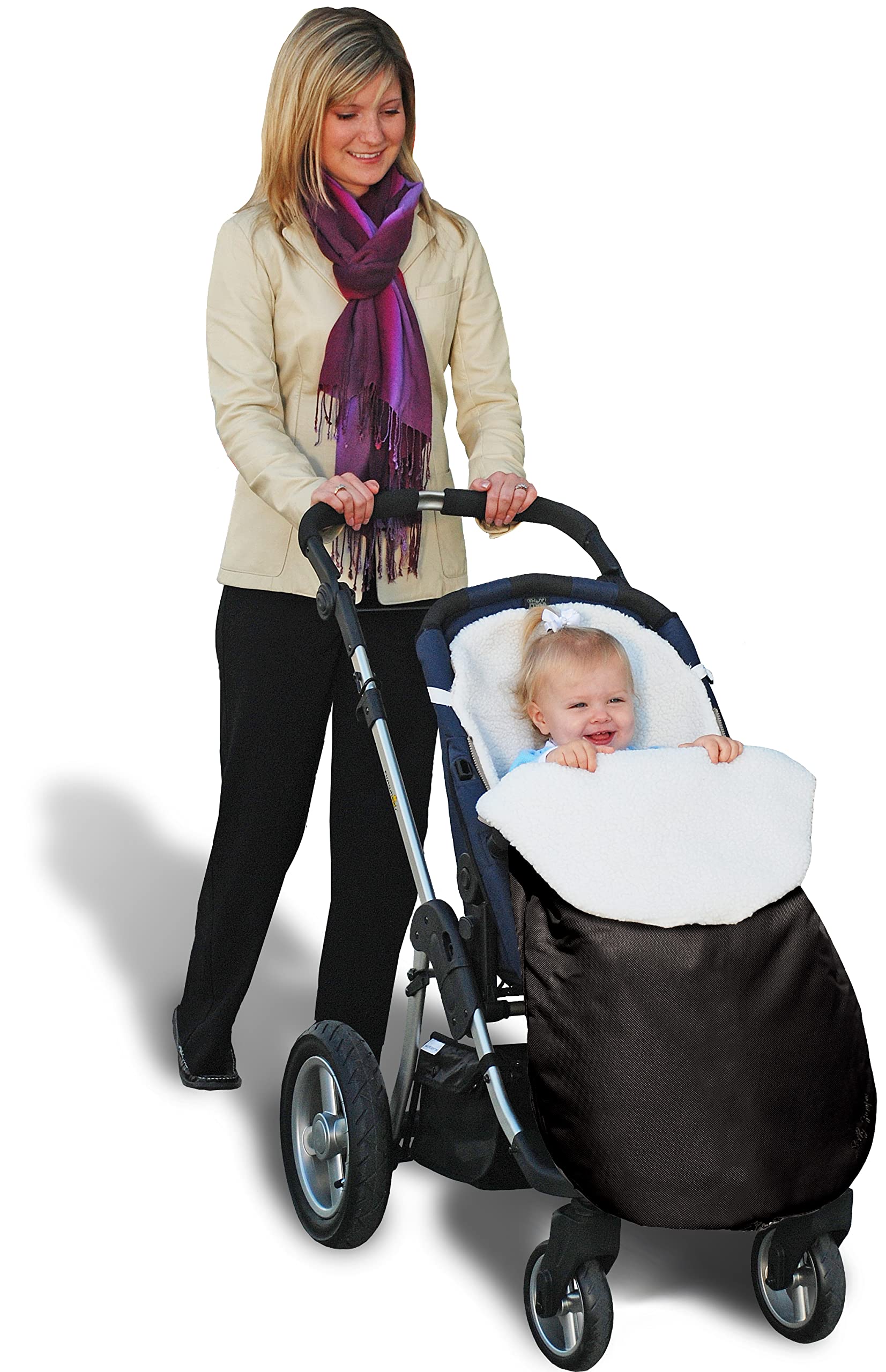 Jolly Jumper Water Resistant Snuggle Bag Stroller
