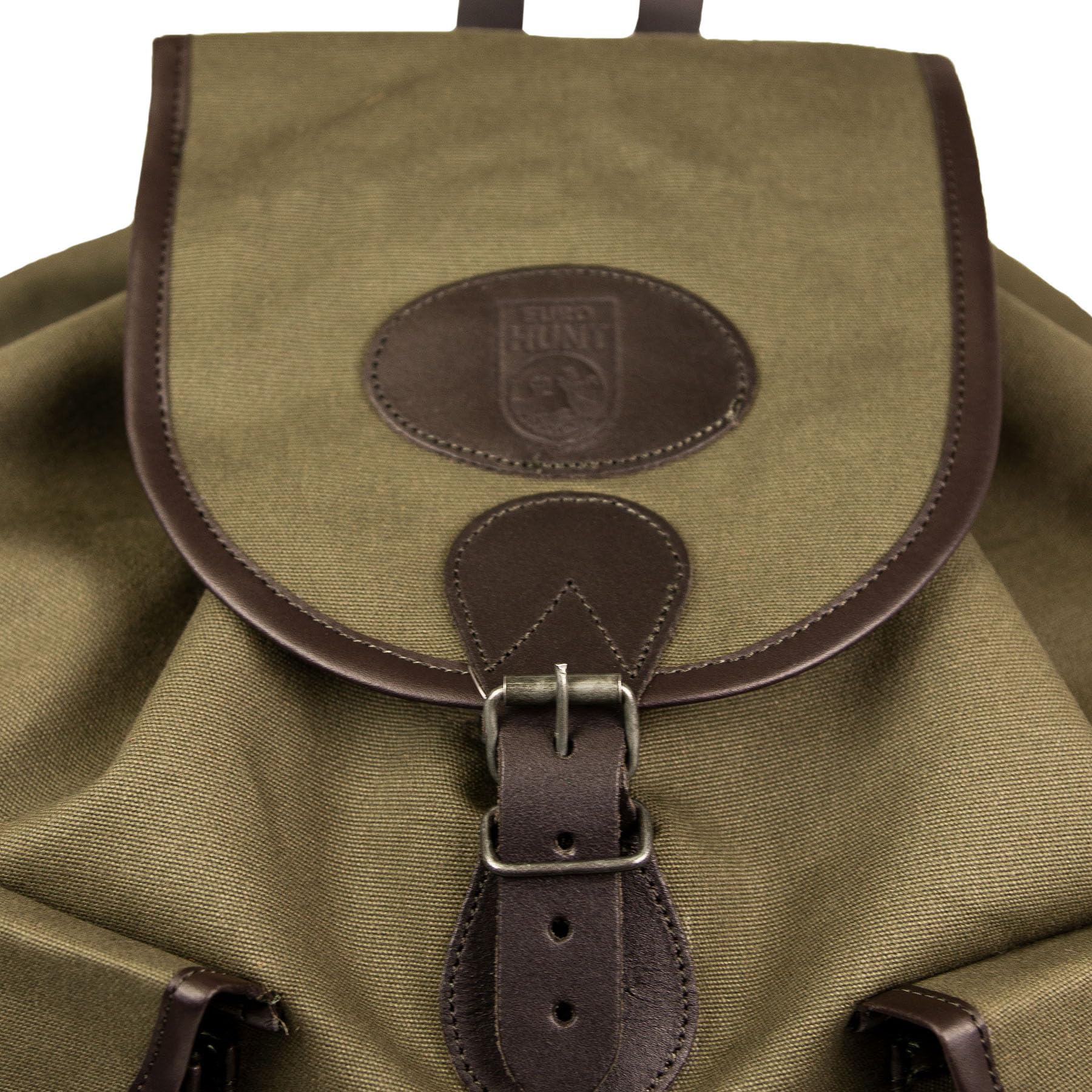 EUROHUNT Jagdrucksack 3, Wanderrucksack, Rucksack aus 100% Wasserabweisender Baumwolle, ca. 25 Liter Fassungsvermögen