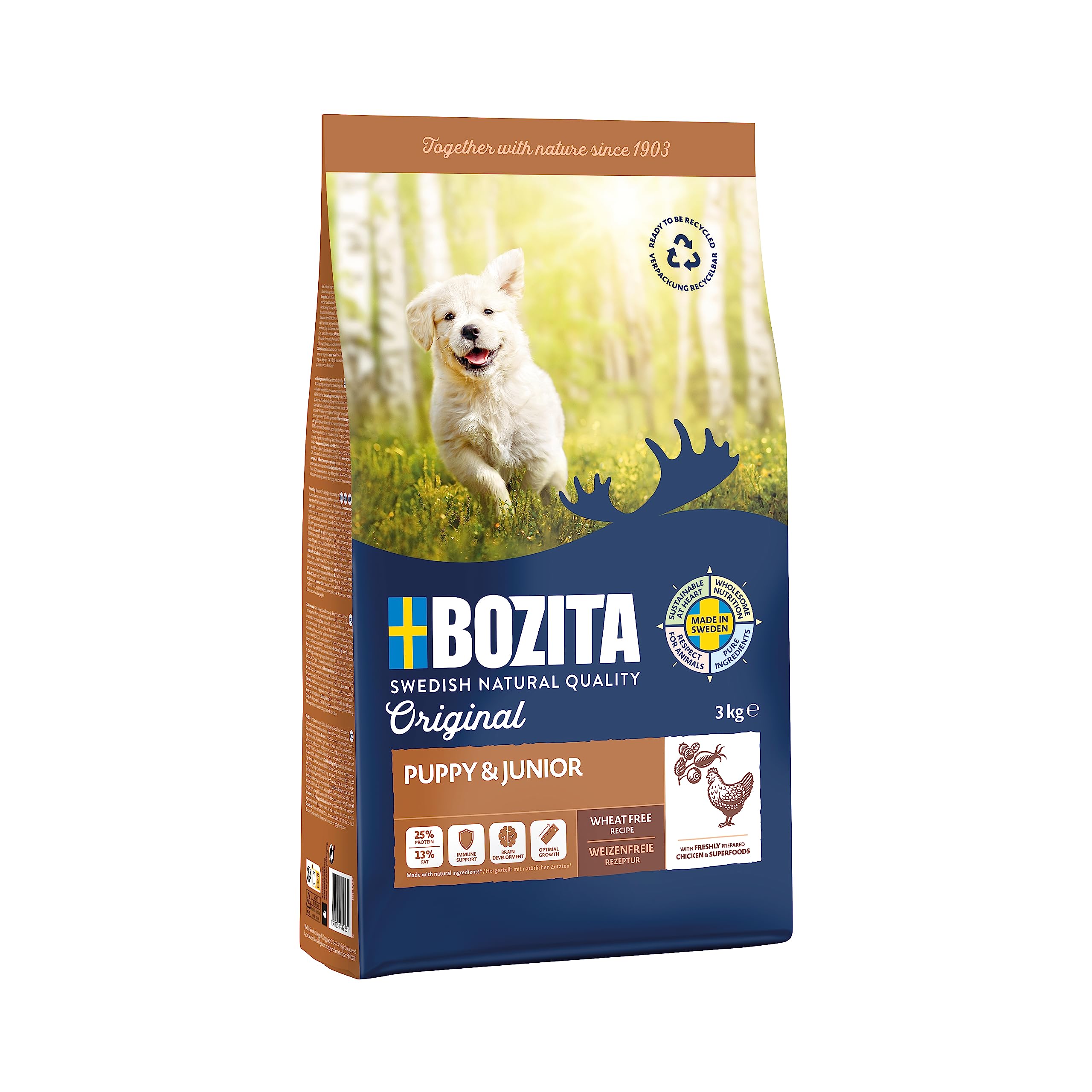 Bozita Dog Original Puppy&Junior 3 kg