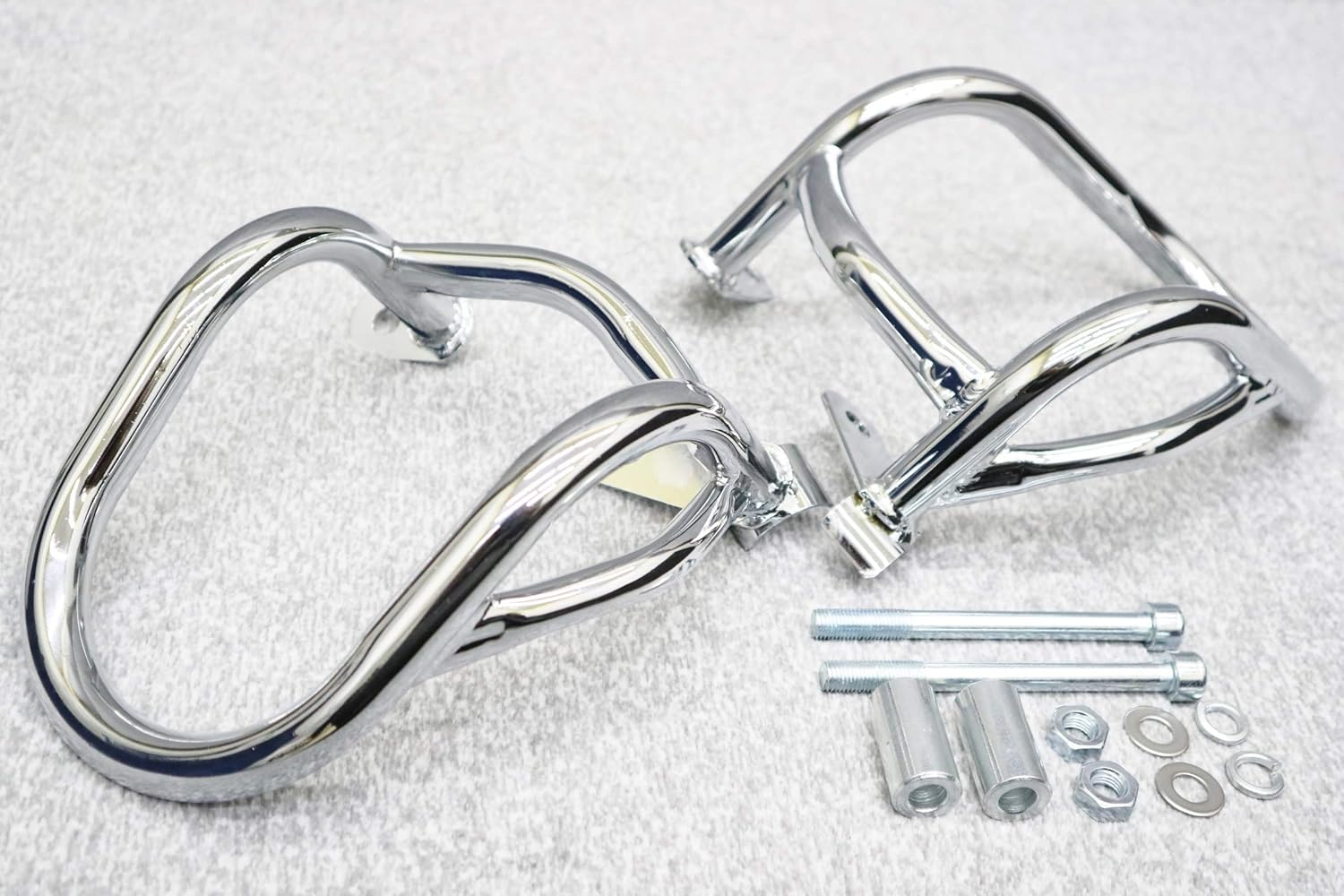 ゼファー４００ エンジンガード カスタム カイ タイプ２ Χ メッキ