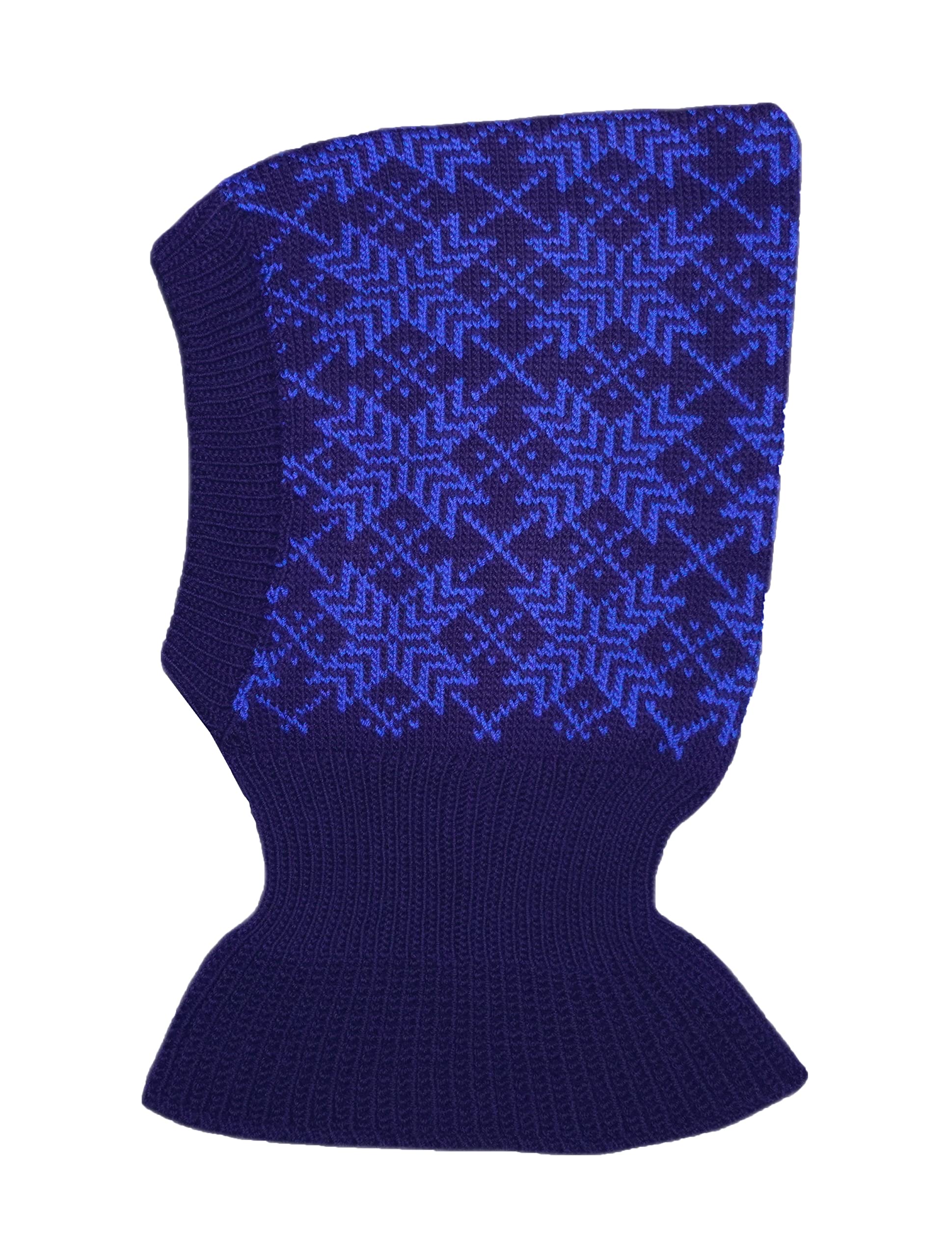 100% Merino Wool Balaclava Children Knit Winter hat Scarf ski