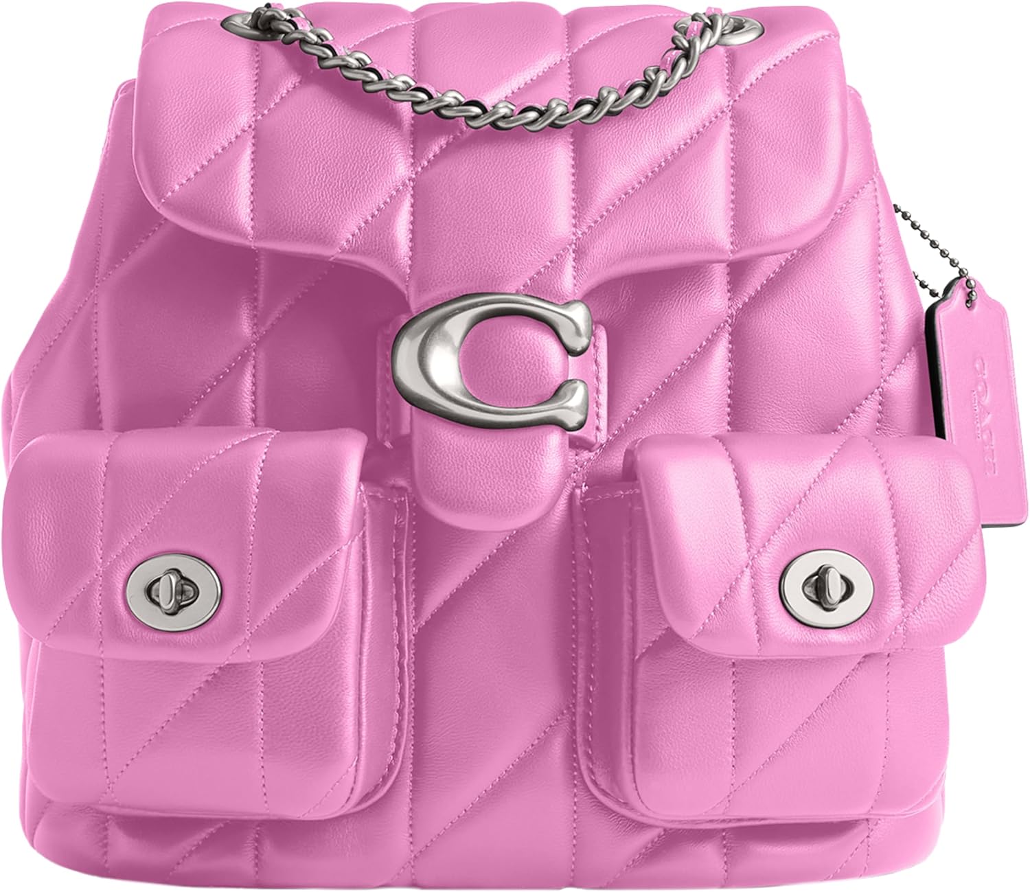 COACH Women's Quilted Leather Tabby Backpack