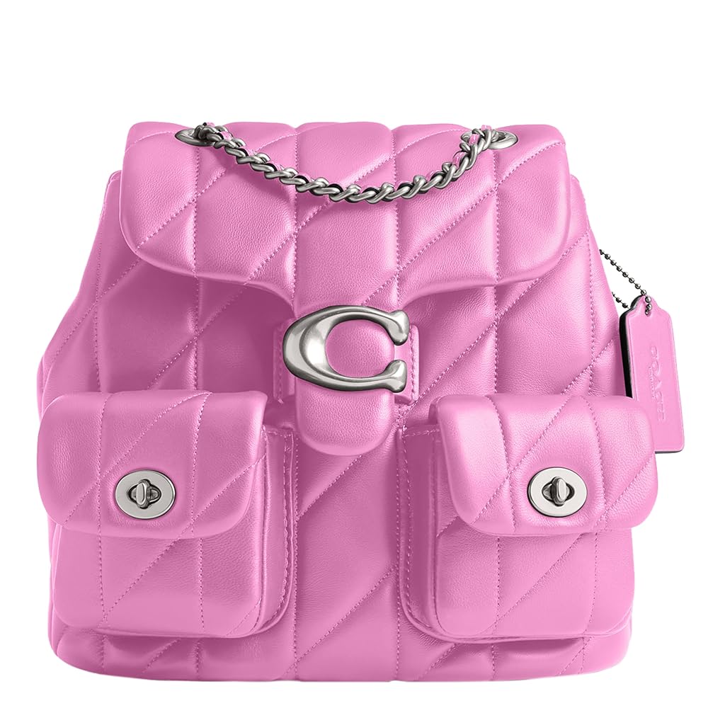 Amazon.com: Coach Women's Quilted Tabby Backpack, Lh/Fuschia