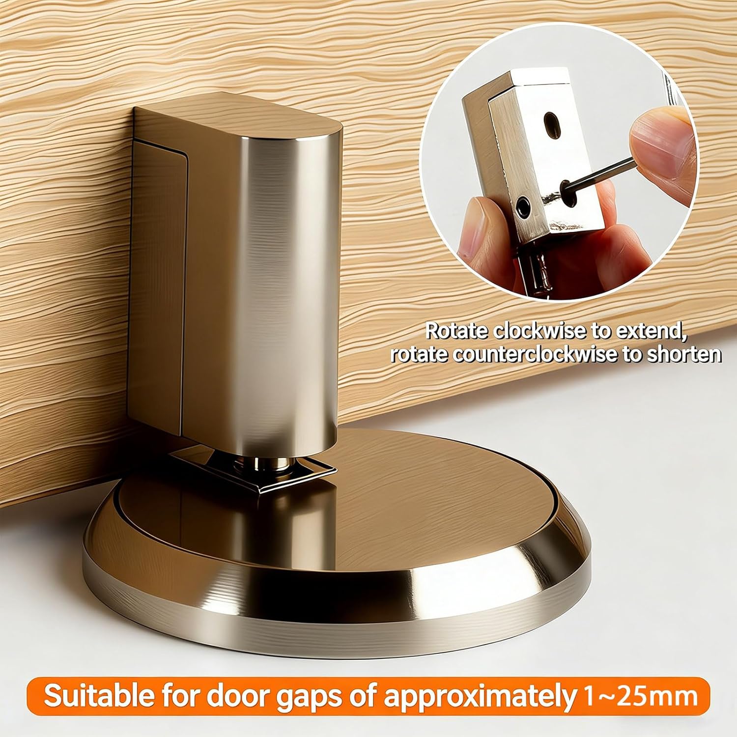 Innovative Hole Complimentary Door with Built in Sound Reducing Feature Scratch Door Guard