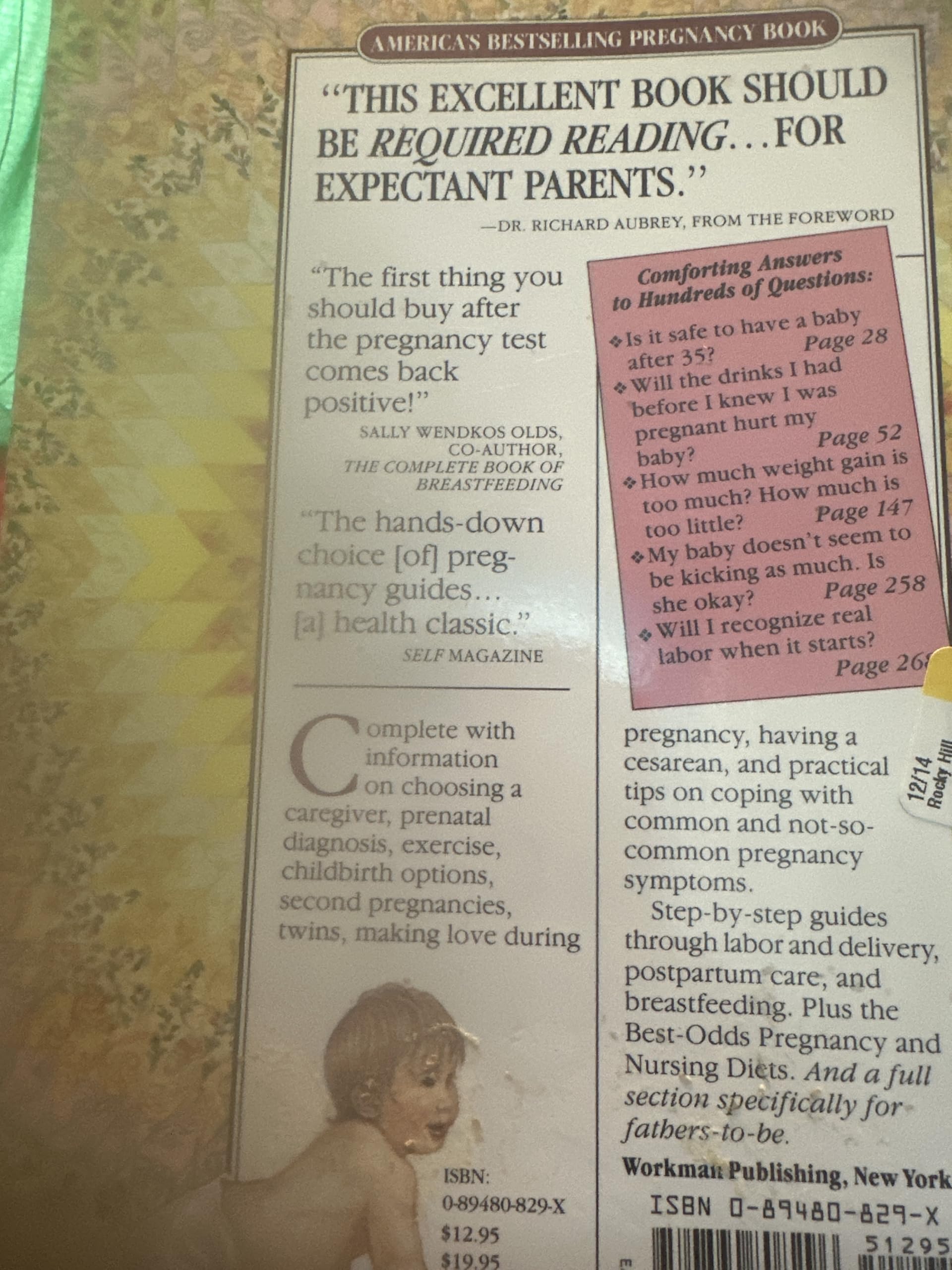 What to Expect When You're Expecting Arlene Eisenberg; Heidi Murkoff and Sandee Hathaway - PT01