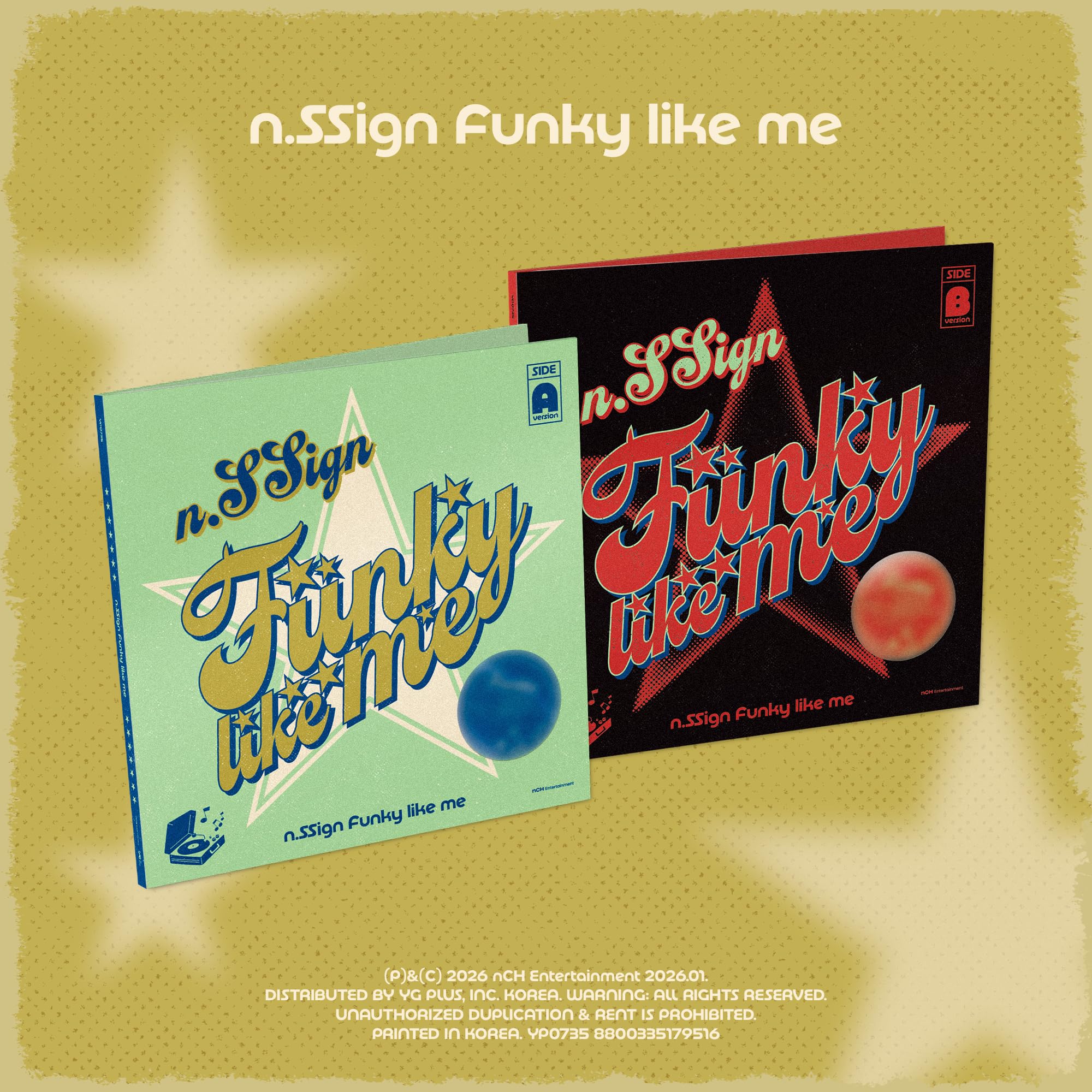 n.SSignチェキ ソンユン ポラロイド ポラ Funky like me Amazon.co.jp: n.SSign [Funky like me]（韓国盤）【正規輸入盤