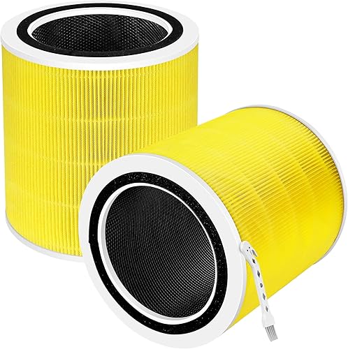 Core 400S 3-IN-1 H13 True HEPA y filtro de cuidado de mascotas de carbón activado de repuesto para Core 400S Core 400S-RF-PA LRF-C401-YUS Filtro de