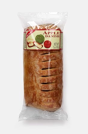 Bon Appetit Apple Danish, 5 Ounce (Pack of 8)