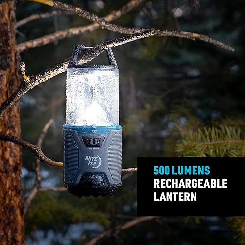 Miniatura 3 de Nite Ize Radiant RL3 PowerSwitch Linterna recargable  Linterna LED perfecta para equipo de campamento y kits de emergencia  Recargable con banco de