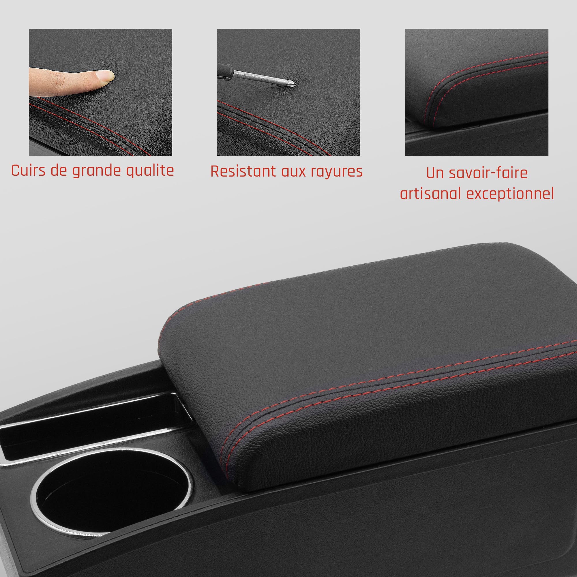 Accoudoir Voiture pour Renault Clio 2013-2017