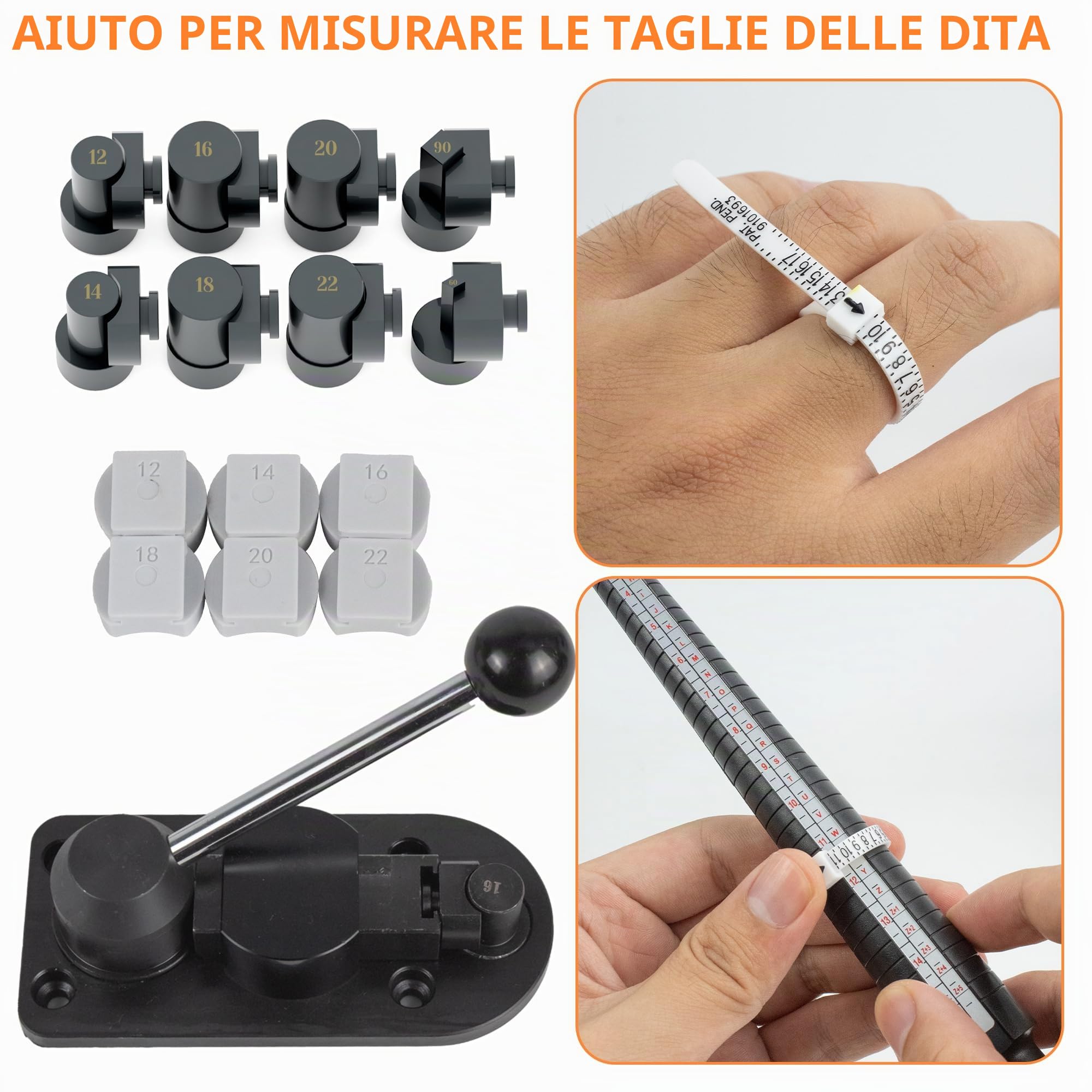NEEDLENEST Anello Bender Tool Kit per cucchiai anelli, cucchiaio fai da te, macchina con sega 3 in 1, anello resistente, per la produzione di gioielli, set completo di strumenti di piegatura