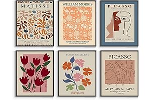 InSimSea Vintage Abstract Wall Posters for Dorm Room Decor