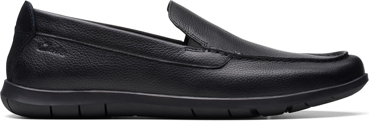 Clarks Flexway Step Mocassino Uomo - Pelle Autentica, Suola EVA Flessibile, Comodissimo - Foto 10