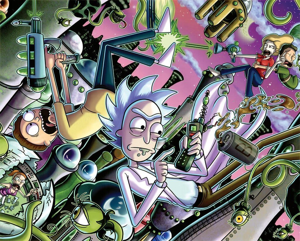 Rick and Morty - Galaxy TV Show 8x10 Glossy Photo
