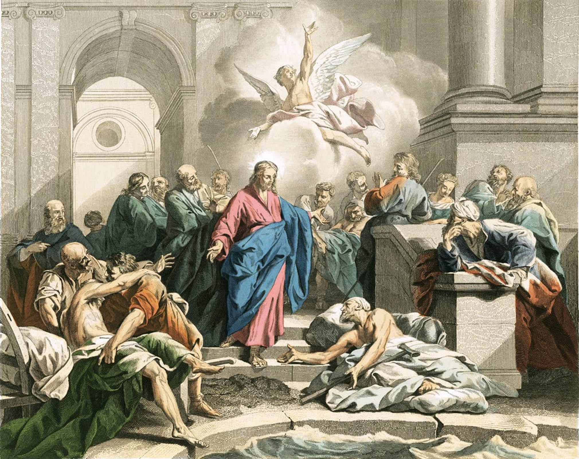 Cuadro en lienzo de Jean Bernard Restout de alta fidelidad cromática para decoración de interiores 5