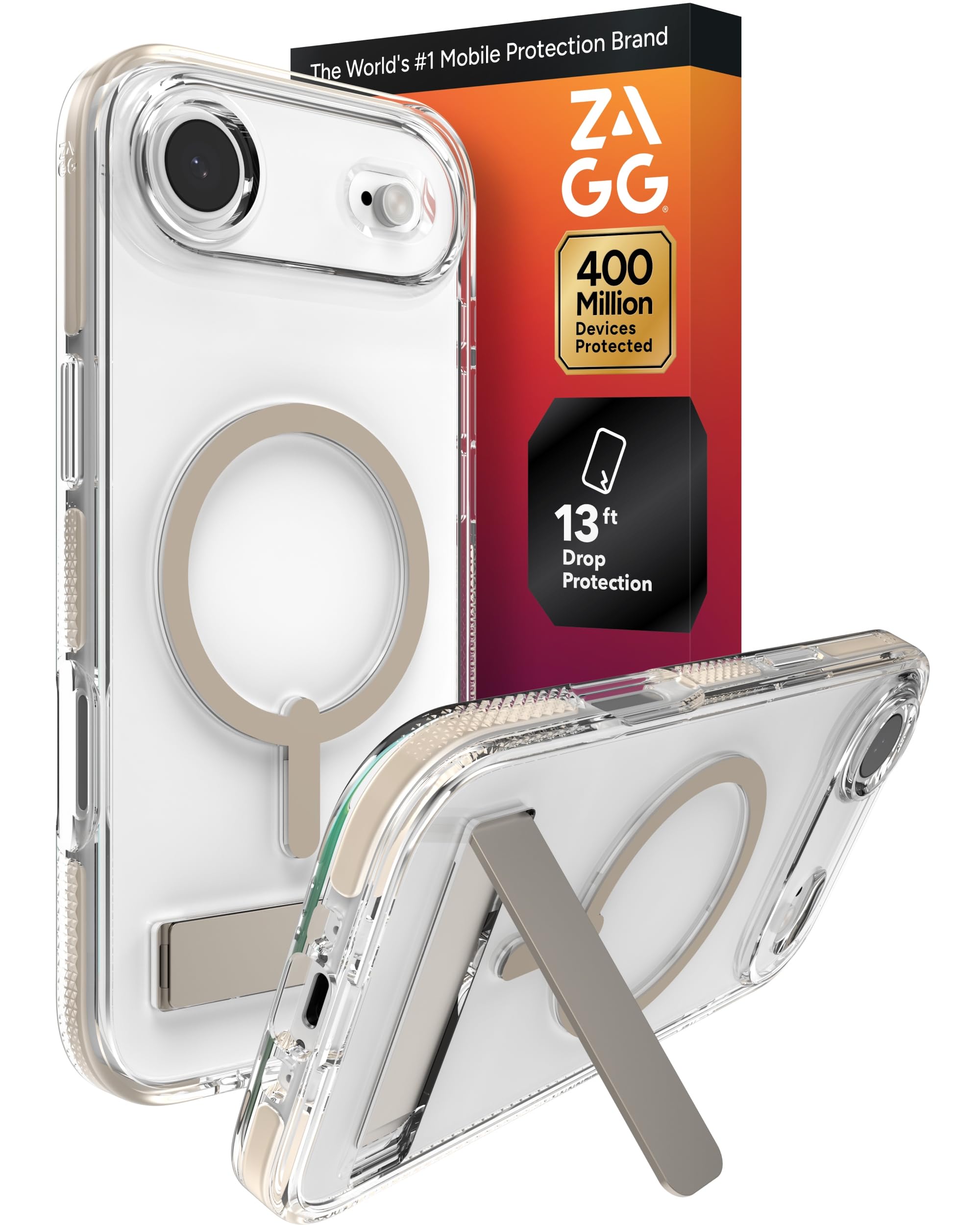 Amazon.com: ZAGG Santa Cruz Snap Case with Kickstand for iPhone