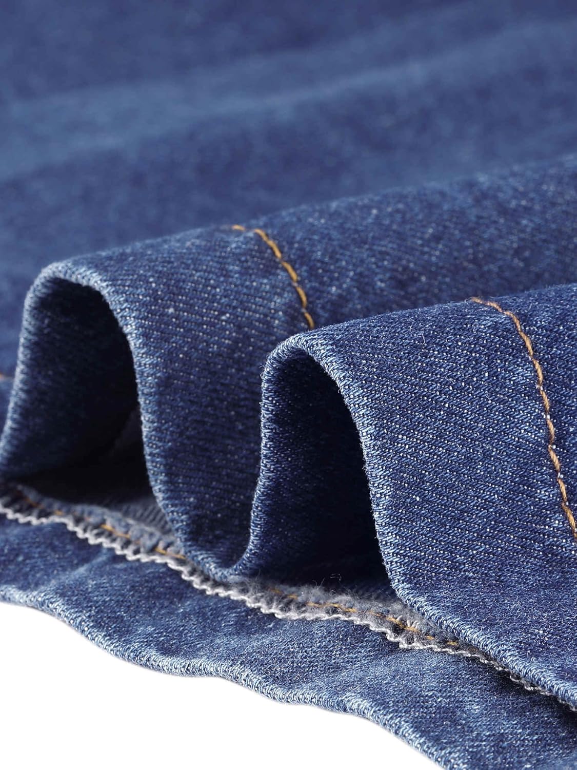 Agnes Orinda Plus Size Denim Vests for Women Dressy Sleeveless Lapel Casual Long Jean Jackets Tunic Vest - Image 5