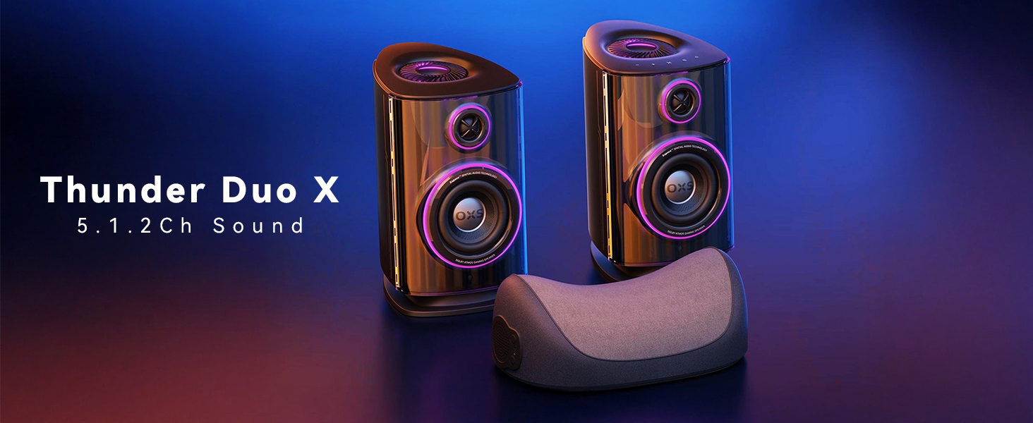 Amazon.com: OXS Thunder Duo X Gaming Speaker System with Dolby