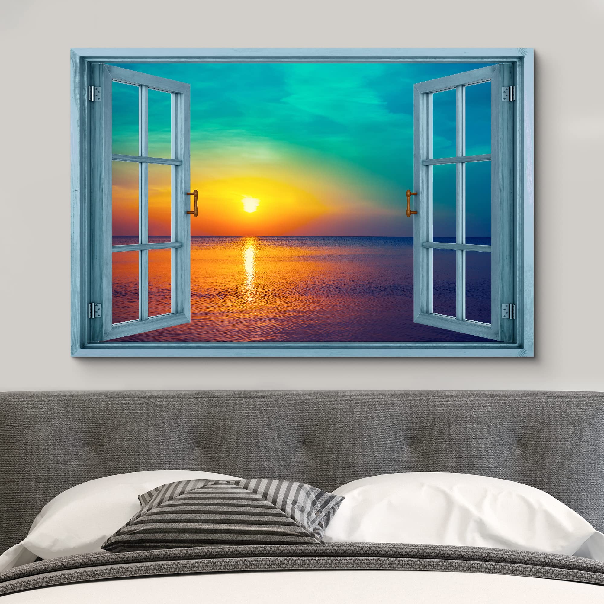ウォール26 wall26 キャンバスアート 3点セット Sunrise Amazon.co.jp: wall26 キャンバスプリント ウォールアート ウィンドウ