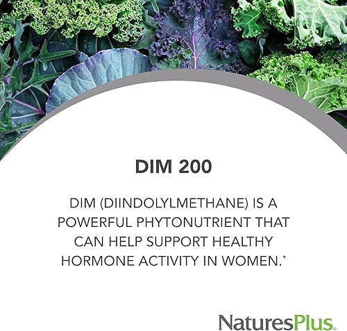 Miniatura 2 de NaturesPlus PRO DIM 200 mg - 60 cápsulas - Apoya niveles saludables de estrógeno - Sin OMG, vegano y sin gluten - 30 porciones