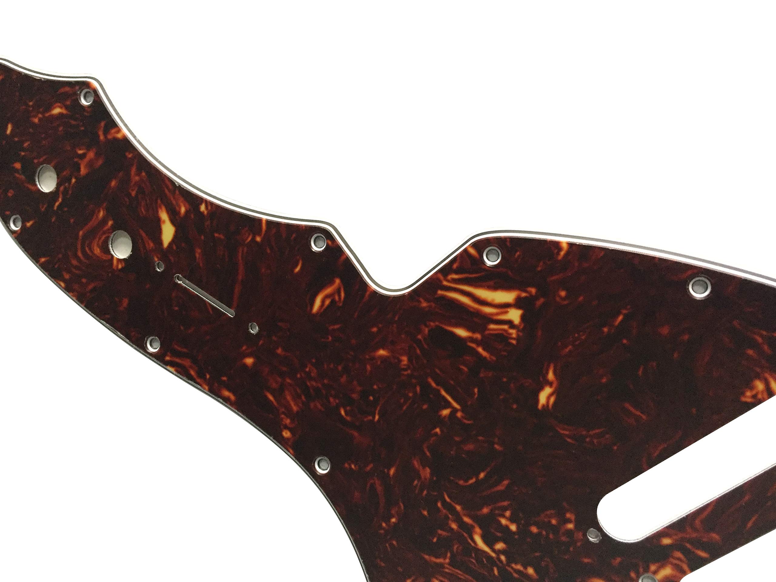 For US Fender Telecaster 69 Thinline Guitar Pickguard. (4 Ply Brown Tortoise)