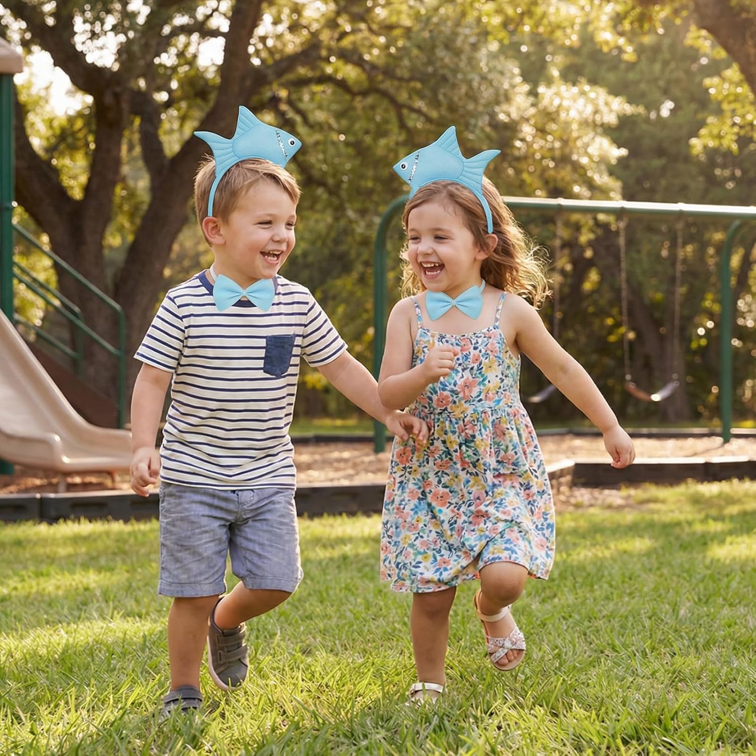 Goldfish Cosplay Costume Accessories – Including Fish Headband with Bow Tie for World Book Day Birthday Party Dress Up - Image 5