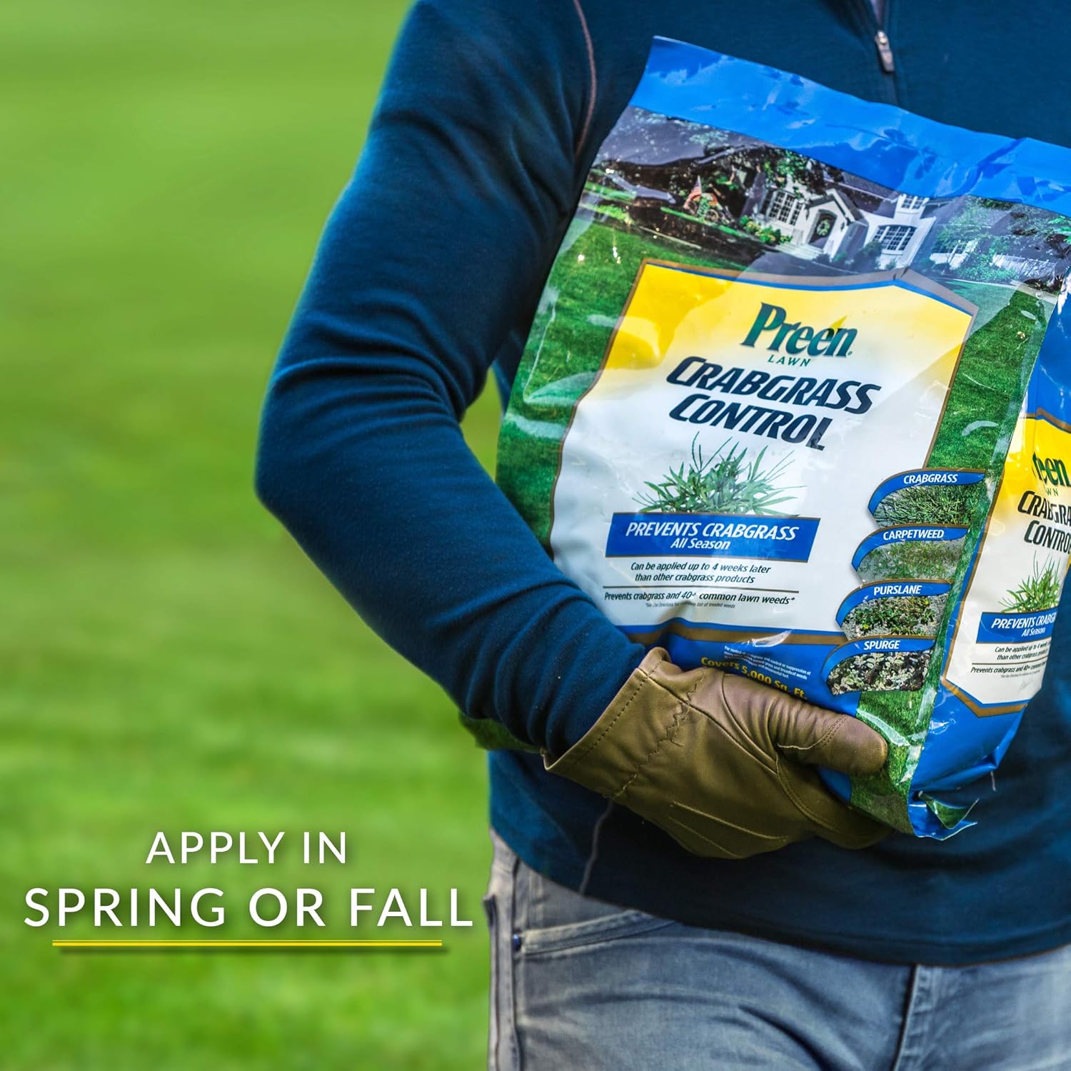 Preen Lawn Crabgrass Control - 15 lb. - Covers 5,000 sq. ft.