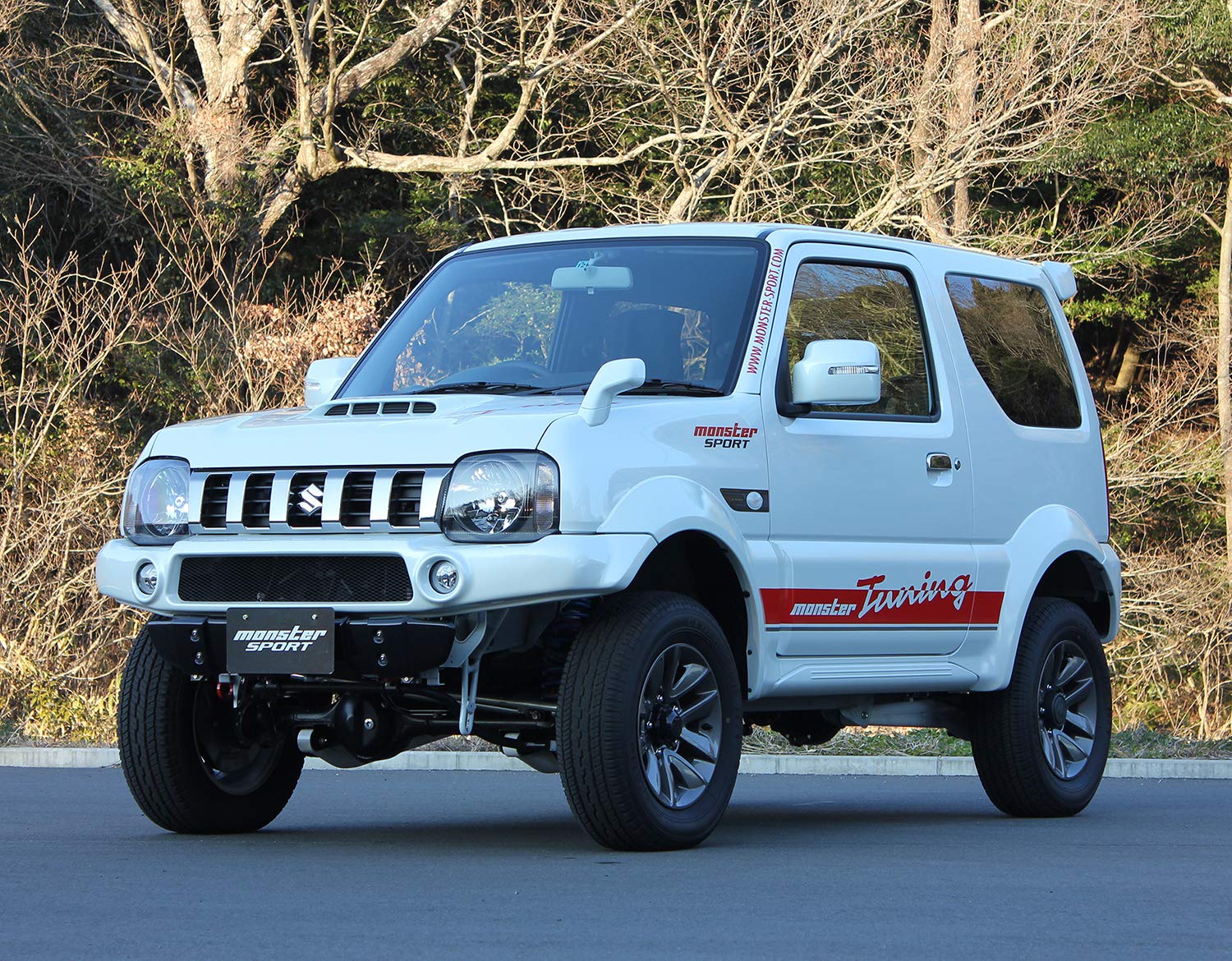 Amazon.co.jp: MONSTER SPORT XCLスキッドバンパー 取付金具セット 黒 