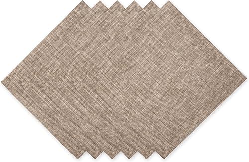 Vista 231 de DII - Colección de mesa jaspeado, camino de mesa, 13x72, rojo tango Tango Rojo